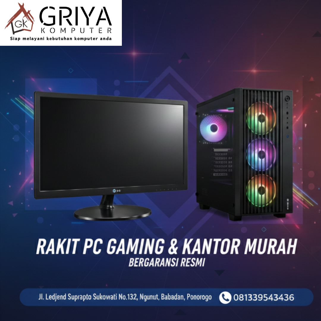 Komputer Rakitan Intel Core I5 gen 10